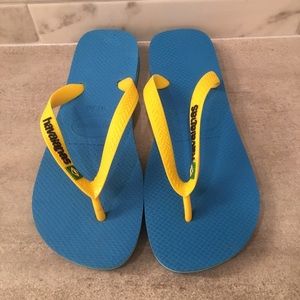 NWOT Havaianas Brazil Flip Flop Sz 7